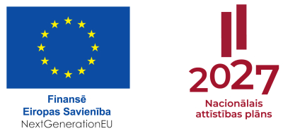 logo - Finansē ES un 2027 - Nacionālais attīstības plāns