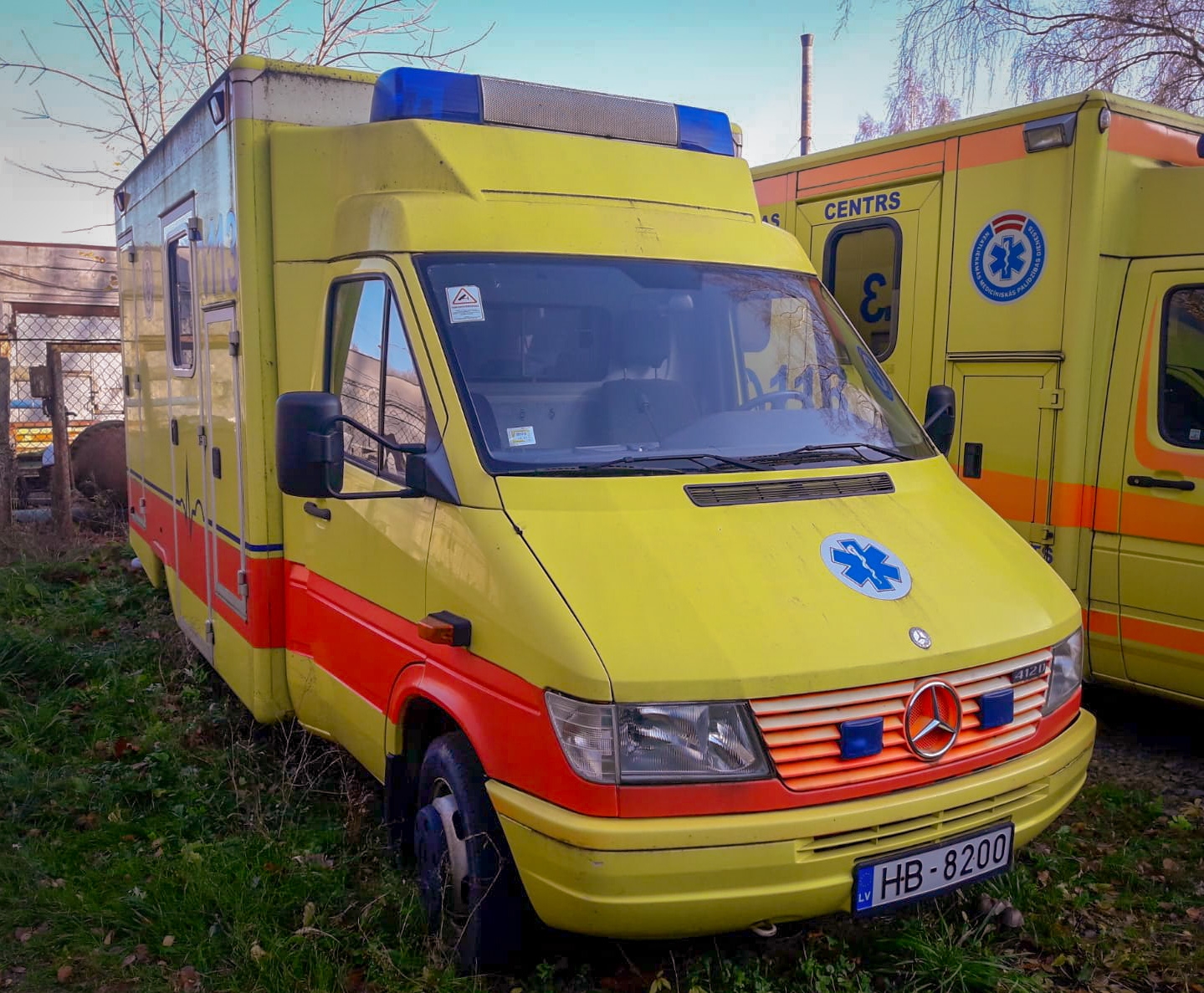 Vēsturisks operatīvais medicīniskais auto