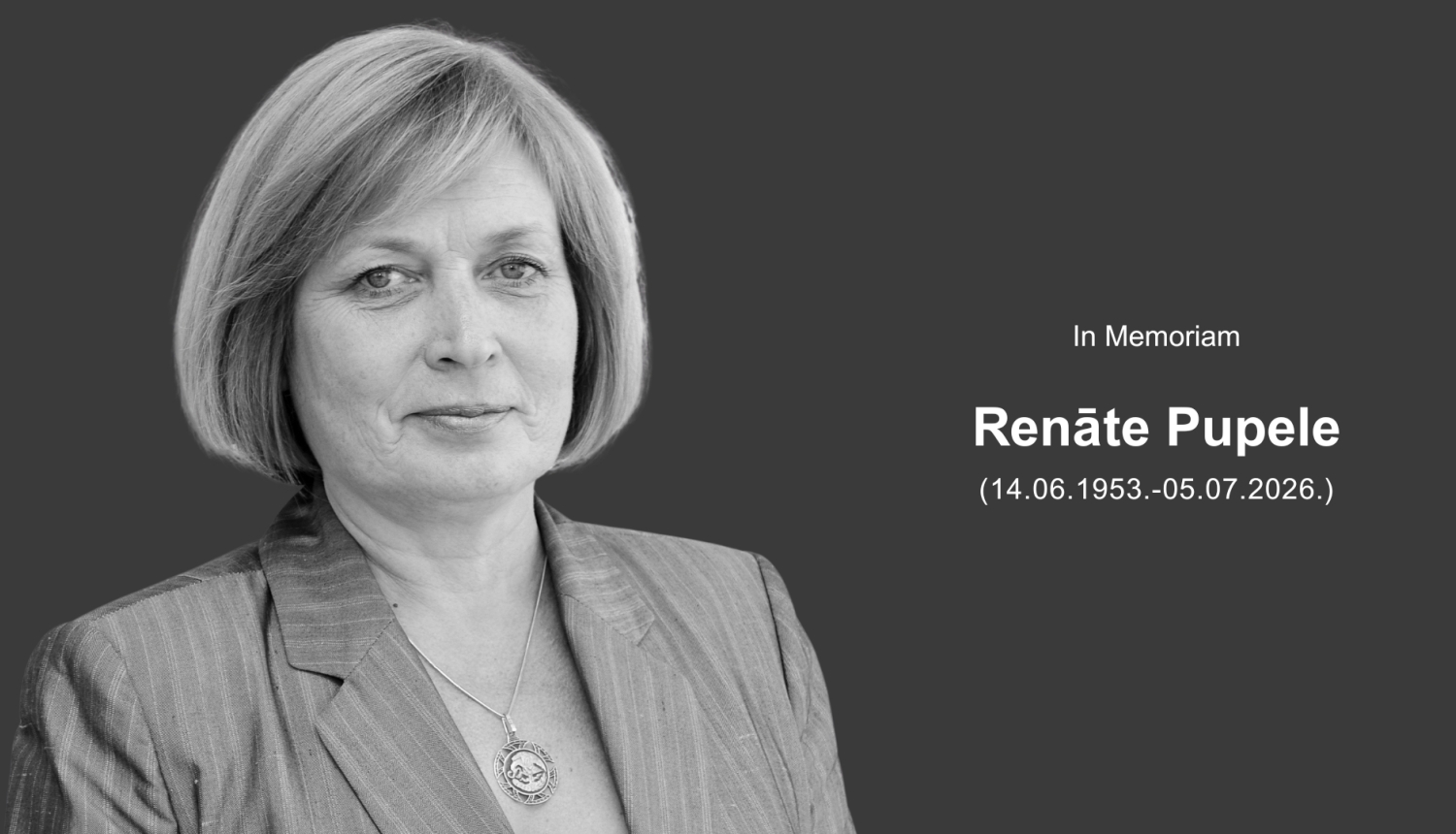 In Memoriam Renāte Pupele