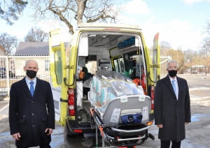 Veselības ministrs un ASV vēstnieks Latvijā
