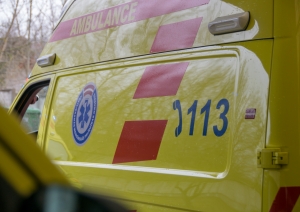 NMPD operatīvā auto sāns, ar NMPD logo un 113 uzrakstu