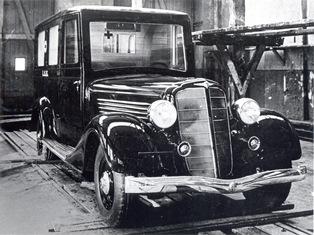 Buick-Fēnikss sanitārais automobilis. 1934.gads.