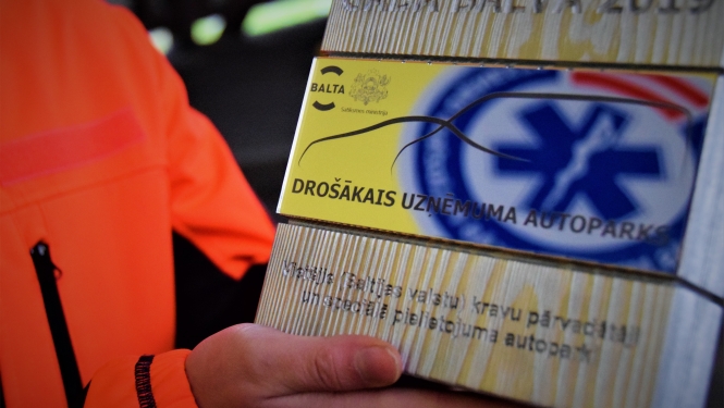 NMP dienests konkursā „Drošākais uzņēmuma autoparks” jau otro gadu pēc kārtas saņem sudraba godalgu