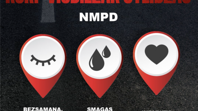 kurp visbiežāk steidzas NMPD