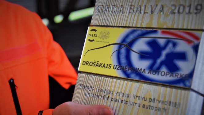 NMP dienests konkursā „Drošākais uzņēmuma autoparks” jau otro gadu pēc kārtas saņem sudraba godalgu