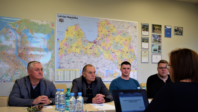 NMPD viesojas Viļņas neatliekamās medicīniskās palīdzības stacijas pārstāvji