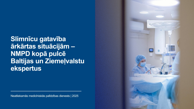 Slimnīcu gatavība ārkārtas situācijām