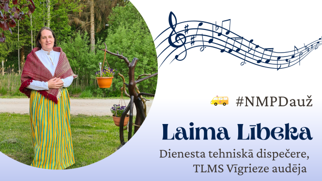 Laima Lībeka - NMPD darbiniece, kura brīvajā laikā auž