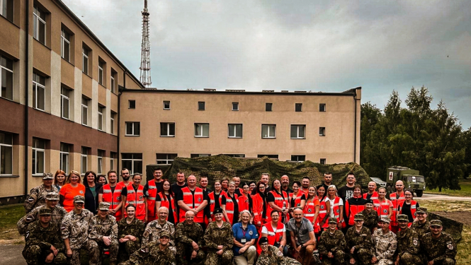 Mācību dalībnieki - NMPD, Zemessardze - kopbildē