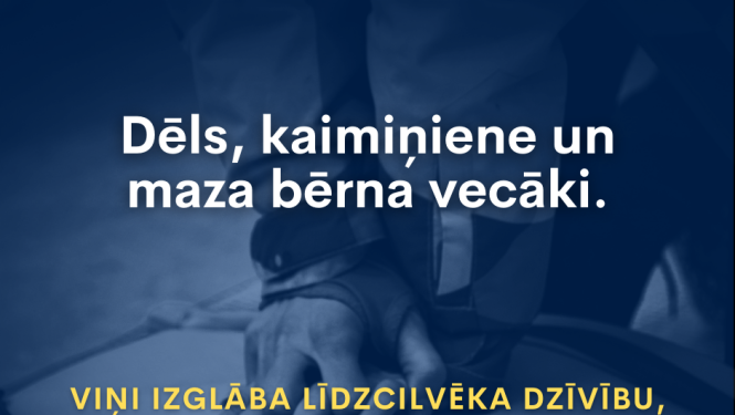 Dēls, kaimiņiene un maza bērna vecāki. Viņi izglāba līdzcilvēka dzīvību, sniedzot pirmo palīdzību.