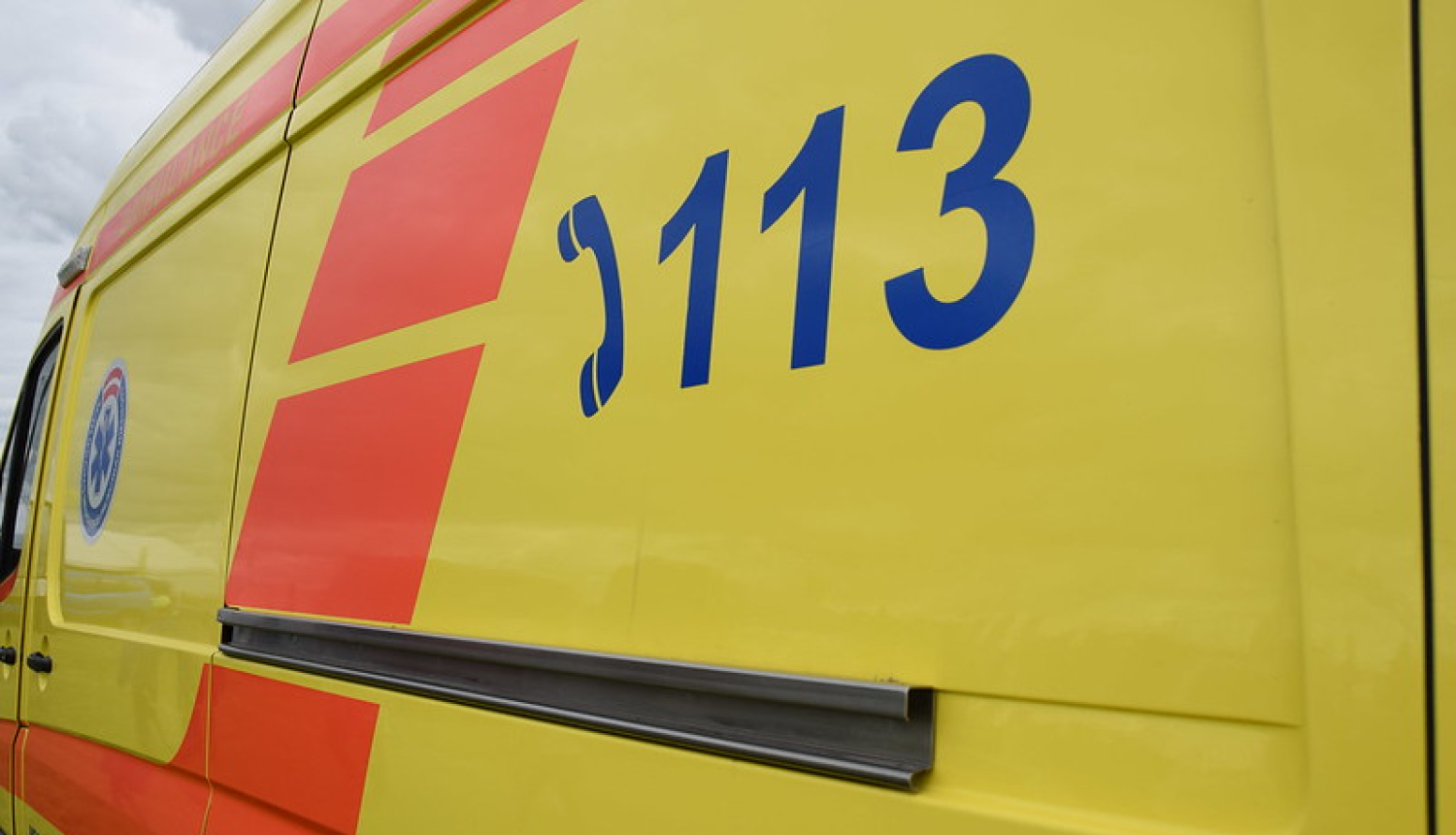 NMPD operatīvais auto, uz kura rakstīts 113