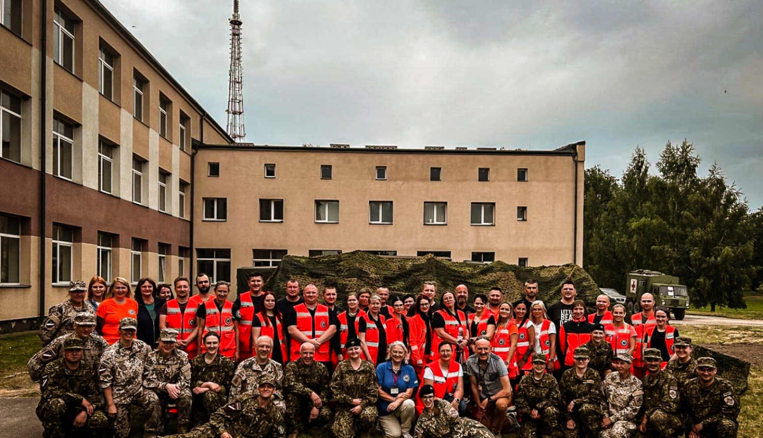 Mācību dalībnieki - NMPD, Zemessardze - kopbildē