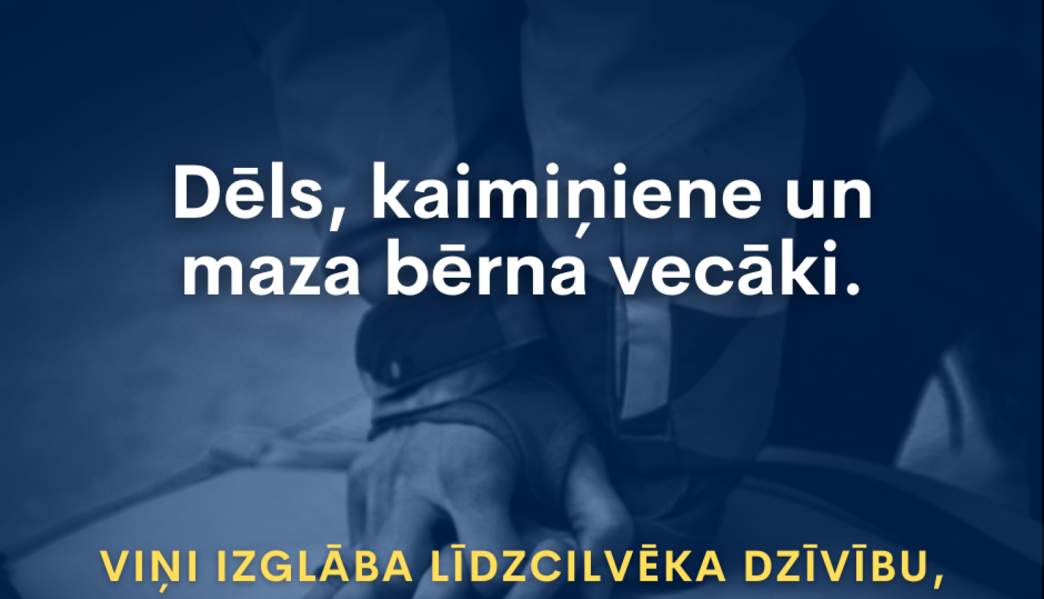 Dēls, kaimiņiene un maza bērna vecāki. Viņi izglāba līdzcilvēka dzīvību, sniedzot pirmo palīdzību.