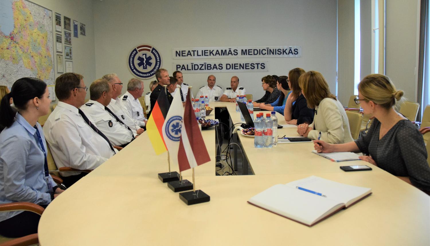 NMPD viesojas Hamburgas ugunsdzēsības un glābšanas dienesta pārstāvji
