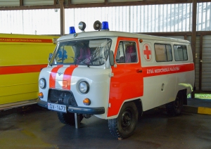 Vēsturisks operatīvais medicīniskais auto