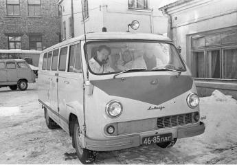 Tromboemboliskā brigāde. Rīga, 1963.gads.